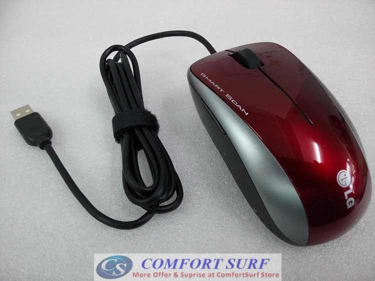 Original LG LSM-100 Mouse Scanner All-in-One Scan Any Document up to A3 / Swipe & Scan / USB 2.0